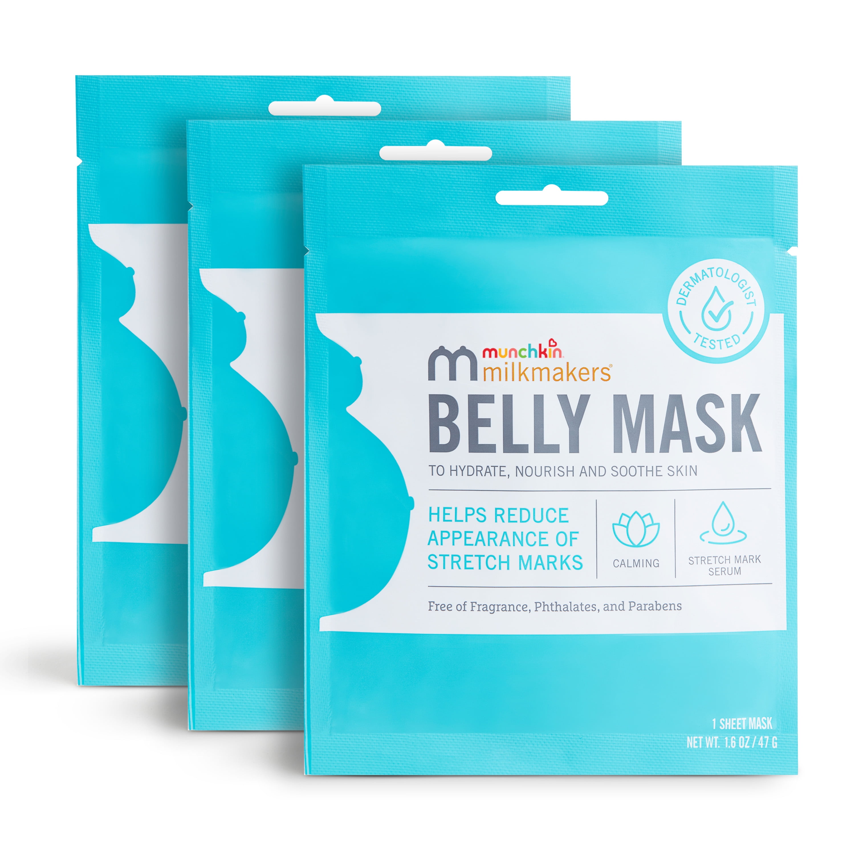 Munchkin® Milkmakers® Belly Mask for Pregnancy Skin Care & Stretch