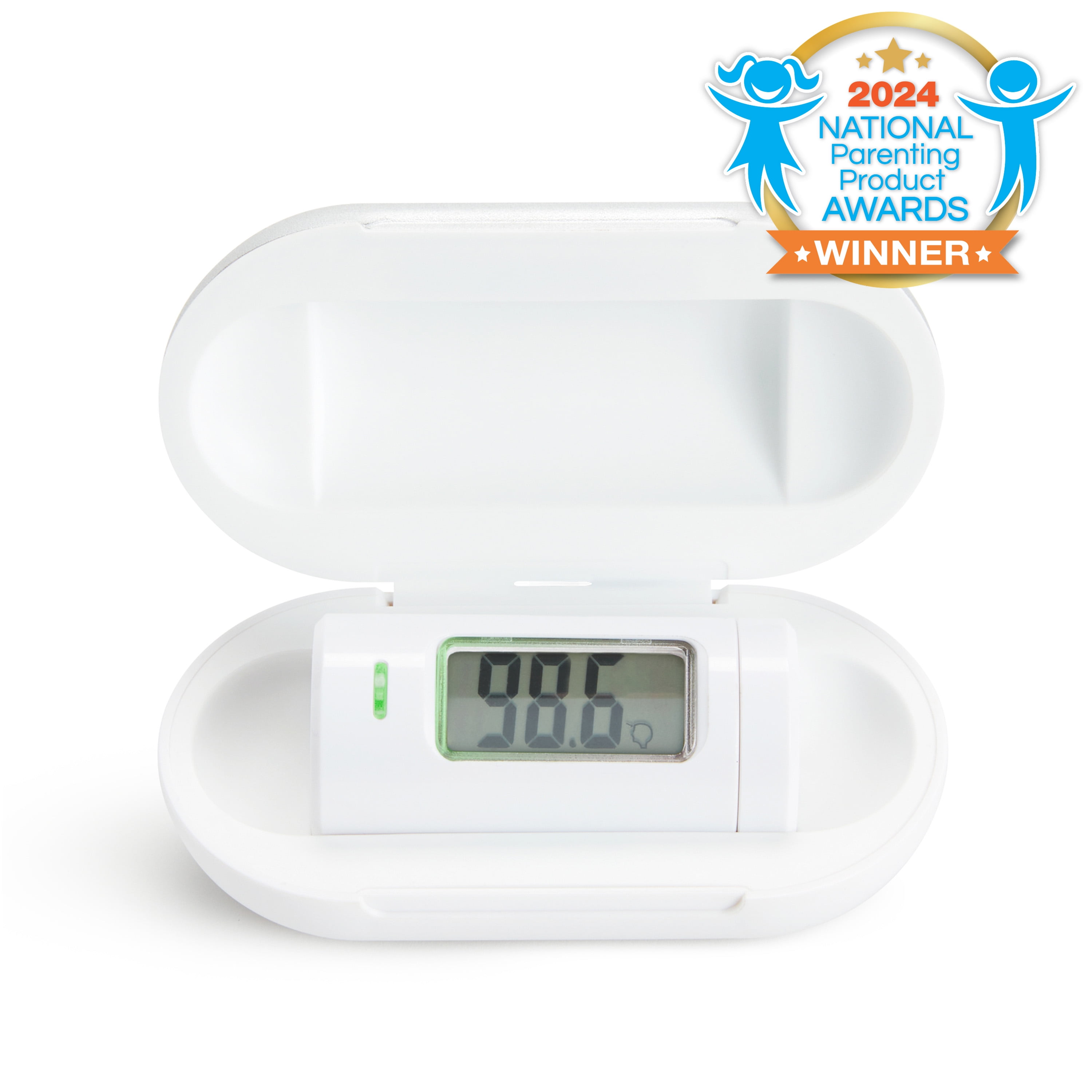 Munchkin Mini Infrared No-Touch Forehead Thermometer for Baby, Kids & Adults, Includes Travel Case