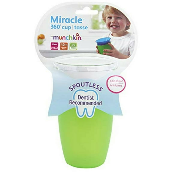 Munchkin Miracle 360 Cup 10 oz, Assorted Colors 1 ea (Pack of 3)