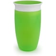 thumbnail image 1 of Munchkin Miracle 360 Sippy Cup 10 Ounce Green/Green pack of 2., 1 of 6