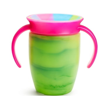 Munchkin® Miracle® 360° Spoutless Tie Dye Trainer Cup, 7 oz, Green, Unisex
