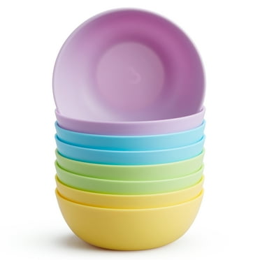 Munchkin® Multi™ Baby and Toddler Bowls, BPA-free, Multicolor, Unisex, 8 Pack