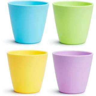 Munchkin 4 Pack Mighty Grip Flip Straw Cups, 9 Ounce