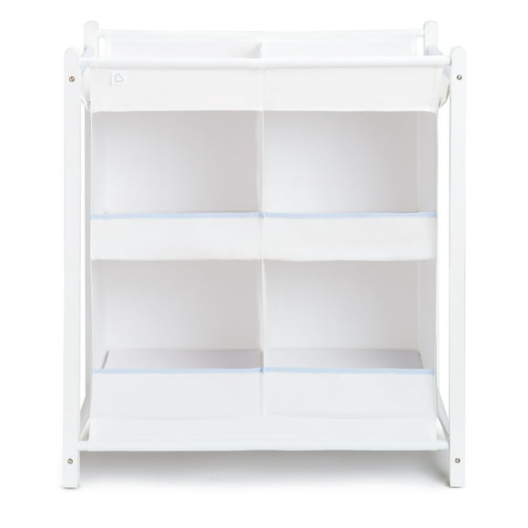 Munchkin Nursery Essentials Newborn and Infant Diaper Stacker Organizer and Storage, White, Unisex
