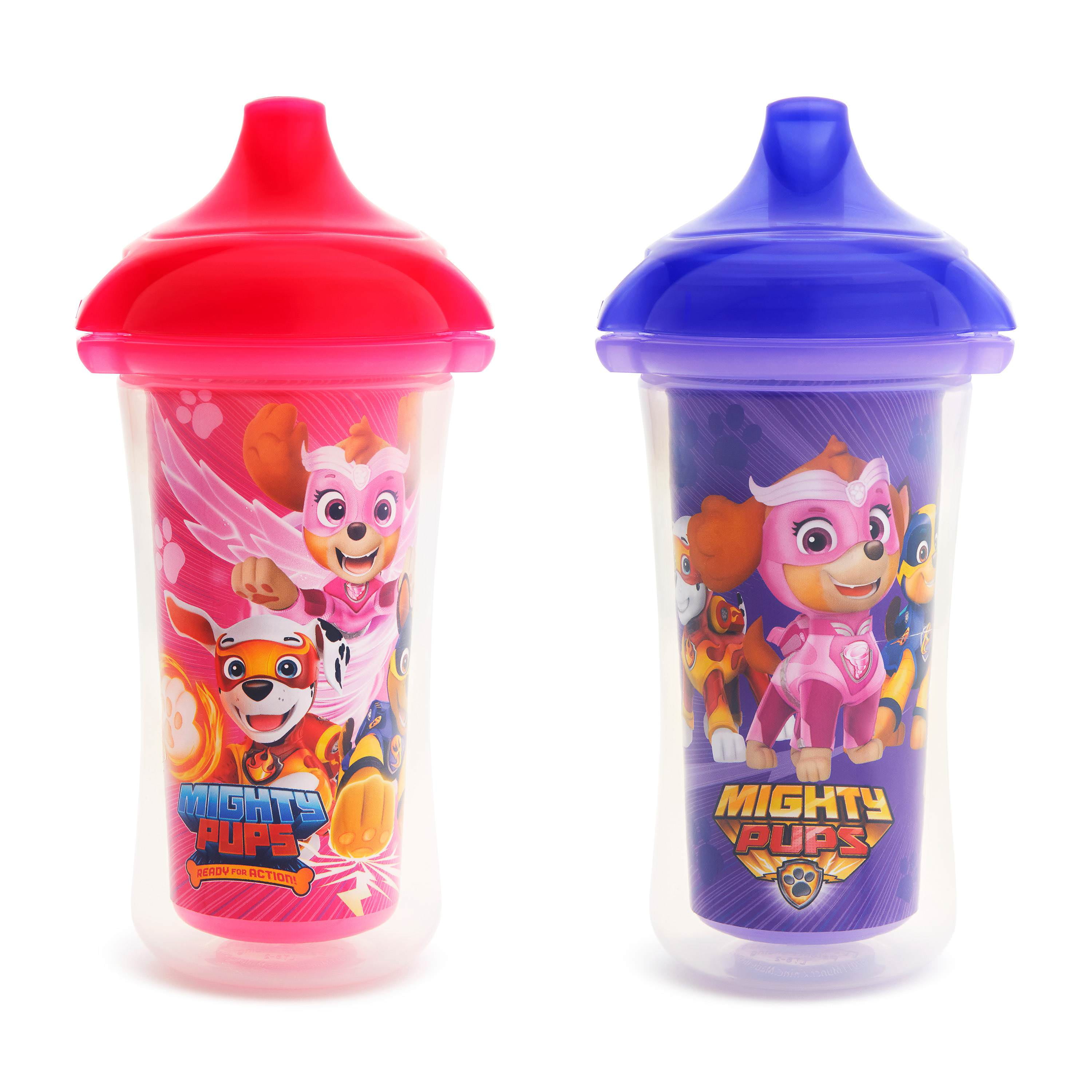 Munchkin Click Lock Insulated Hard Spout Sippy Cup - Paw Patrol, 2 pack 