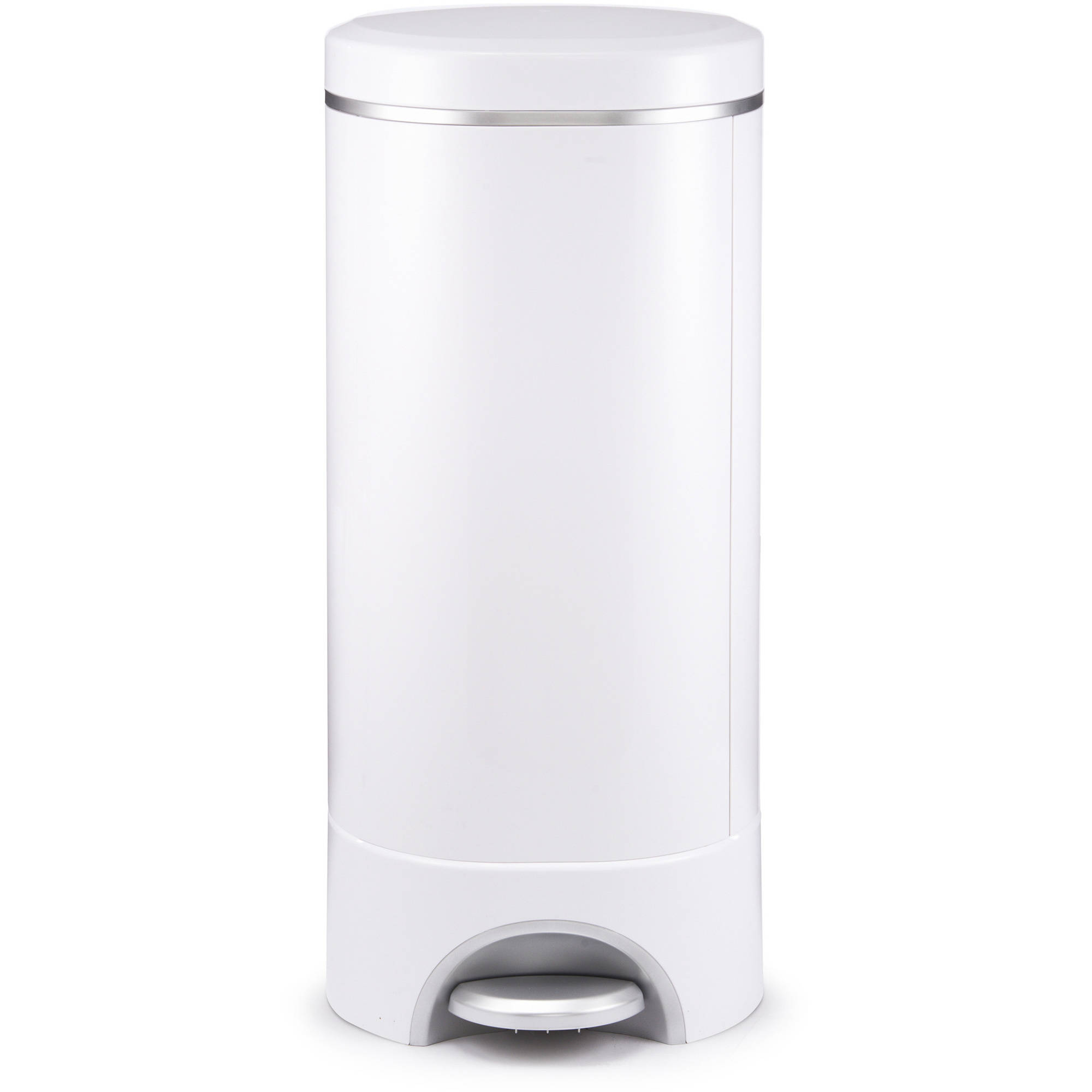 Munchkin® STEP™ Baby Diaper Pail, Powered by Arm & Hammer™, White - image 1 of 14