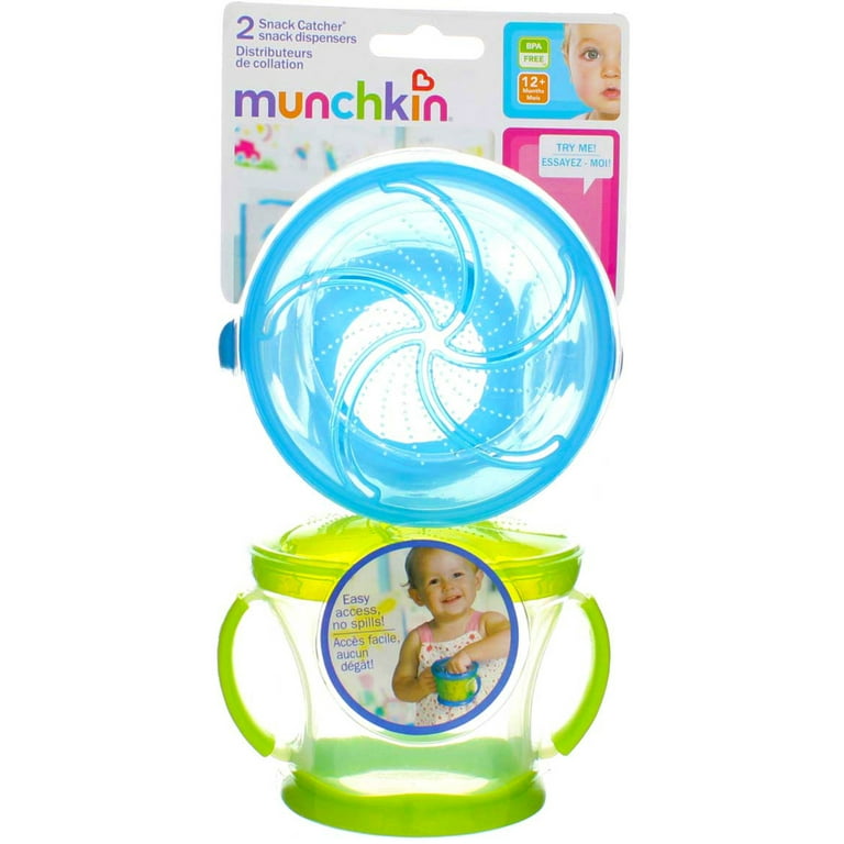 Munchkin Spill-Proof Cup & Snack Catcher, 2 in 1