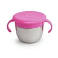 thumbnail image 1 of Munchkin® Snack+™ Stainless Steel Toddler Snack Catcher Cup with Lid, 9 oz, Pink, Unisex, 1 of 6