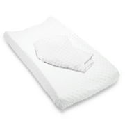 Munchkin® Soft Textured Infant Changing Pad Covers, White, Unisex, 2 Pack