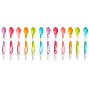 Munchkin® Soft Tip™ Infant Spoons, Multi-Color, Unisex, 12 Pack