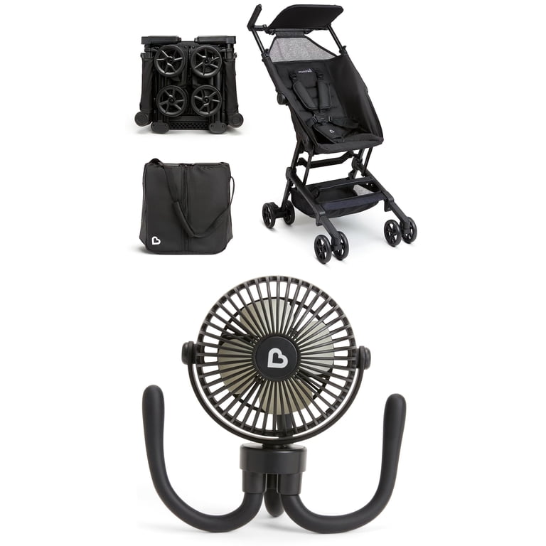 Munchkin Sparrow Ultra Compact Stroller - Black