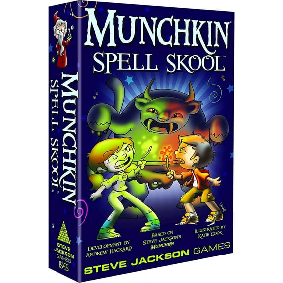 Munchkin: Spell Skool Steve Jackson Games Munchkin Board Game SJGSSCG