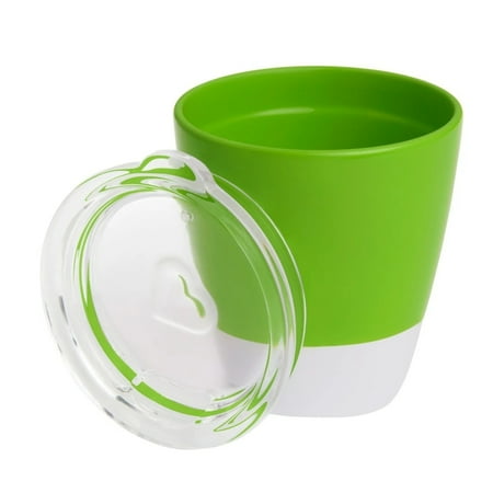 Munchkin® Splash™ Open Toddler Cup with Training Lid, 7 oz, Green, Unisex