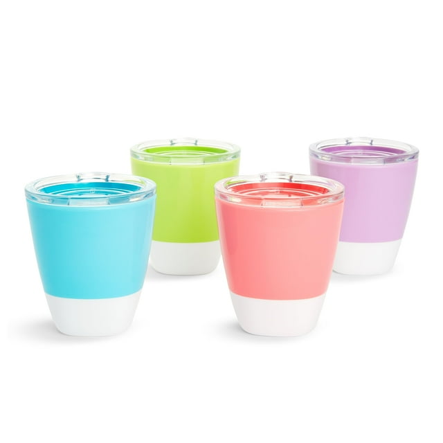 Munchkin® Splash™ Open Toddler Cups with Training Lids, 7 Ounce ...