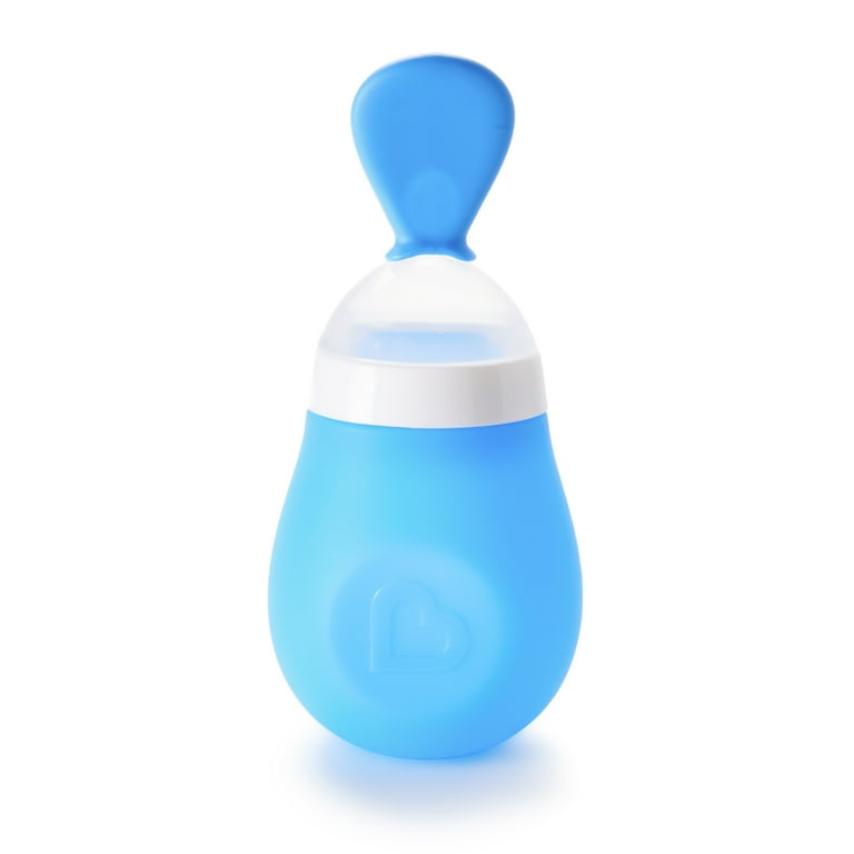 Blue Baby Food DIspensing Spoon Blue Baby Food DIspensing Spoon