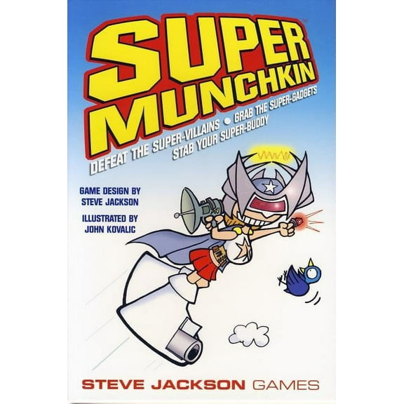 Munchkin: Super Munchkin Card Game, by Steve Jackson Games