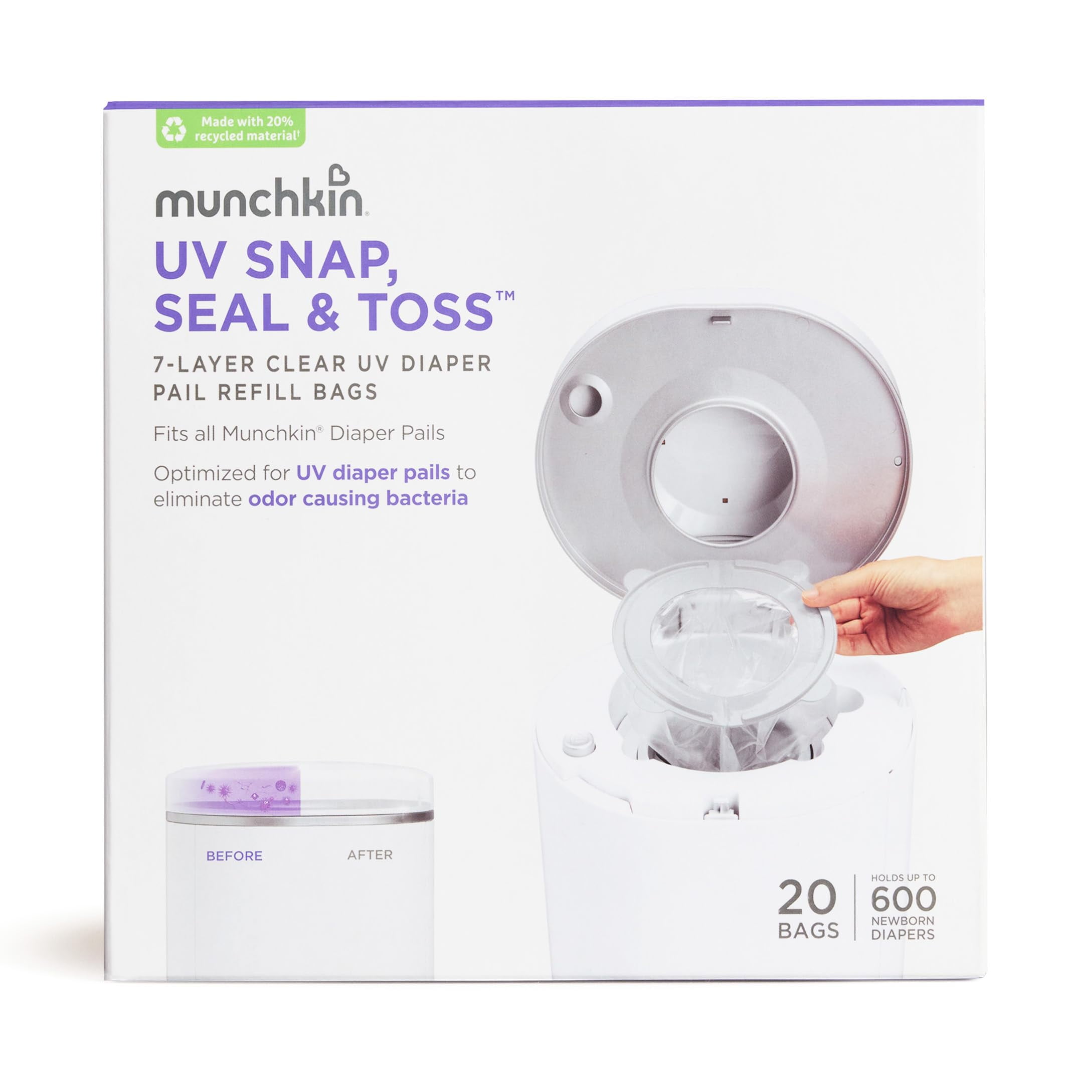 Munchkin Uv Diaper Pail