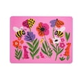 thumbnail image 1 of Munchkin® WildLove Silicone Toddler Placemat, Bee, Pink, 1 of 6