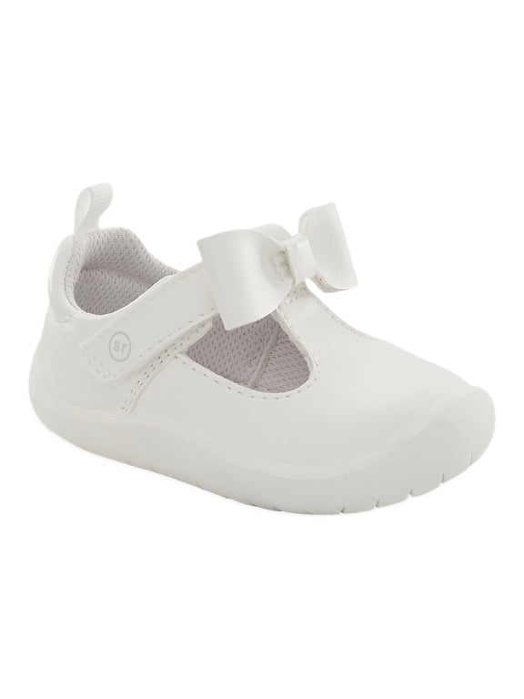 Munchkin by Stride Rite Baby Girl Peyson Bow T-Strap Dress Shoe