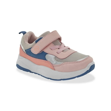 Munchkin by Stride Rite Bean Toddler Girls Sneaker, White Multi