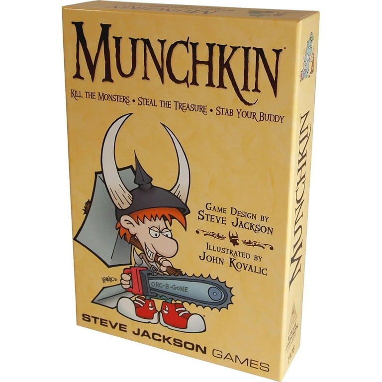 Steve Jackson’s Munchkin Card Game: Fantasy-Themed RPG, Fast