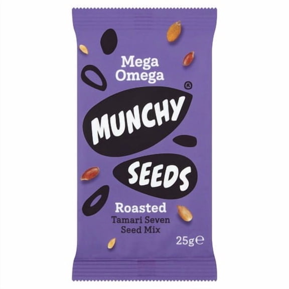 Munchy Seeds Mega Omega 25g, British Import (Pack of 3)