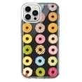 thumbnail image 1 of Mundaze - Case for Apple iPhone 12 Pro / 12 Slim Shockproof Hard Shell Soft TPU Heavy Duty Protective Phone Cover - Cute Donuts, 1 of 5