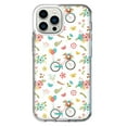 thumbnail image 1 of Mundaze - Case for Apple iPhone 13 Pro Slim Shockproof Hard Shell Soft TPU Heavy Duty Protective Phone Cover - Cute Spring Floral Bicycles, 1 of 5