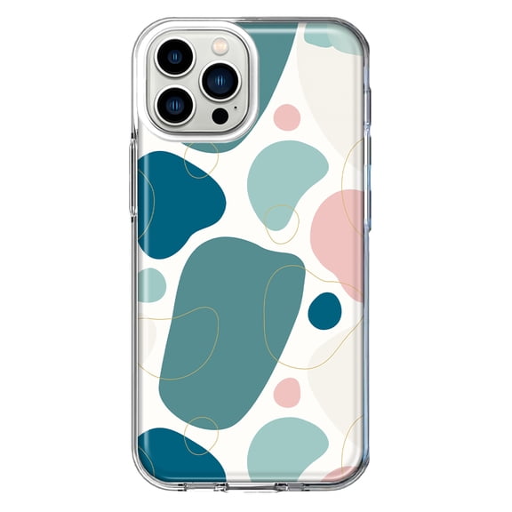 Mundaze - Case for Apple iPhone 14 Pro Max Slim Shockproof Hard Shell Soft TPU Heavy Duty Protective Phone Cover - Abstract Groove Pattern