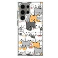 thumbnail image 1 of Mundaze - Case for Samsung Galaxy S24 Ultra Slim Shockproof Hard Shell Soft TPU Heavy Duty Protective Phone Cover - Cat Friends Hello, 1 of 5