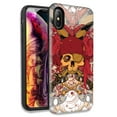 thumbnail image 1 of Mundaze Red Pirate Skull Double Layer Hybrid Case Cover For Apple iPhone XR, 1 of 1