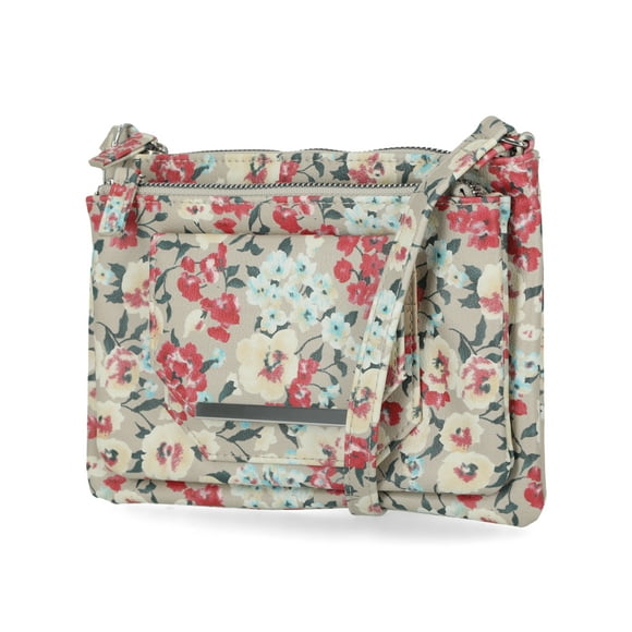 Mundi Demi Anti Theft Womens Crossbody Bag Compact RFID Purse Credit Card Wallet