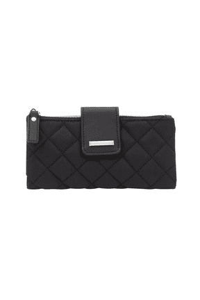 Quilted Heidi Black Wallet with RFID Blocking Protection