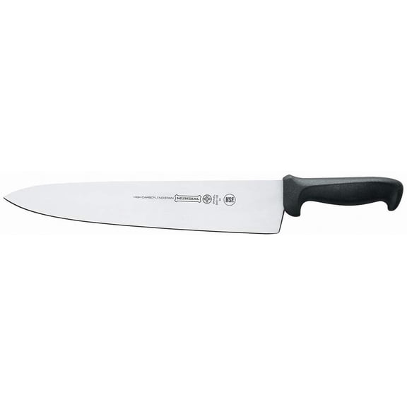 Mundial 5610-12 12 in. Professional 5600 Series Cooks Knife, Black