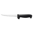 thumbnail image 1 of LEM Products Mundial 6in Curved Wide Stiff Knife, High-Carbon Stain Free Steel Blade, Polypropylene Black Handle, 1 of 2