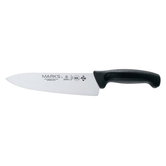 Mundial MA10-8 8 in. Marks Series Chefs Knife, Black
