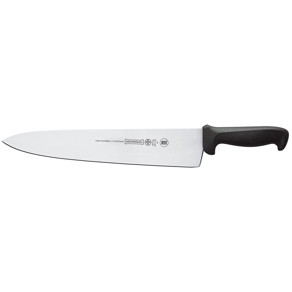 8 Inch Chef Knife，Precision Forged High-Carbon Stainless Steel German Made  Chef’s Knife ,Black