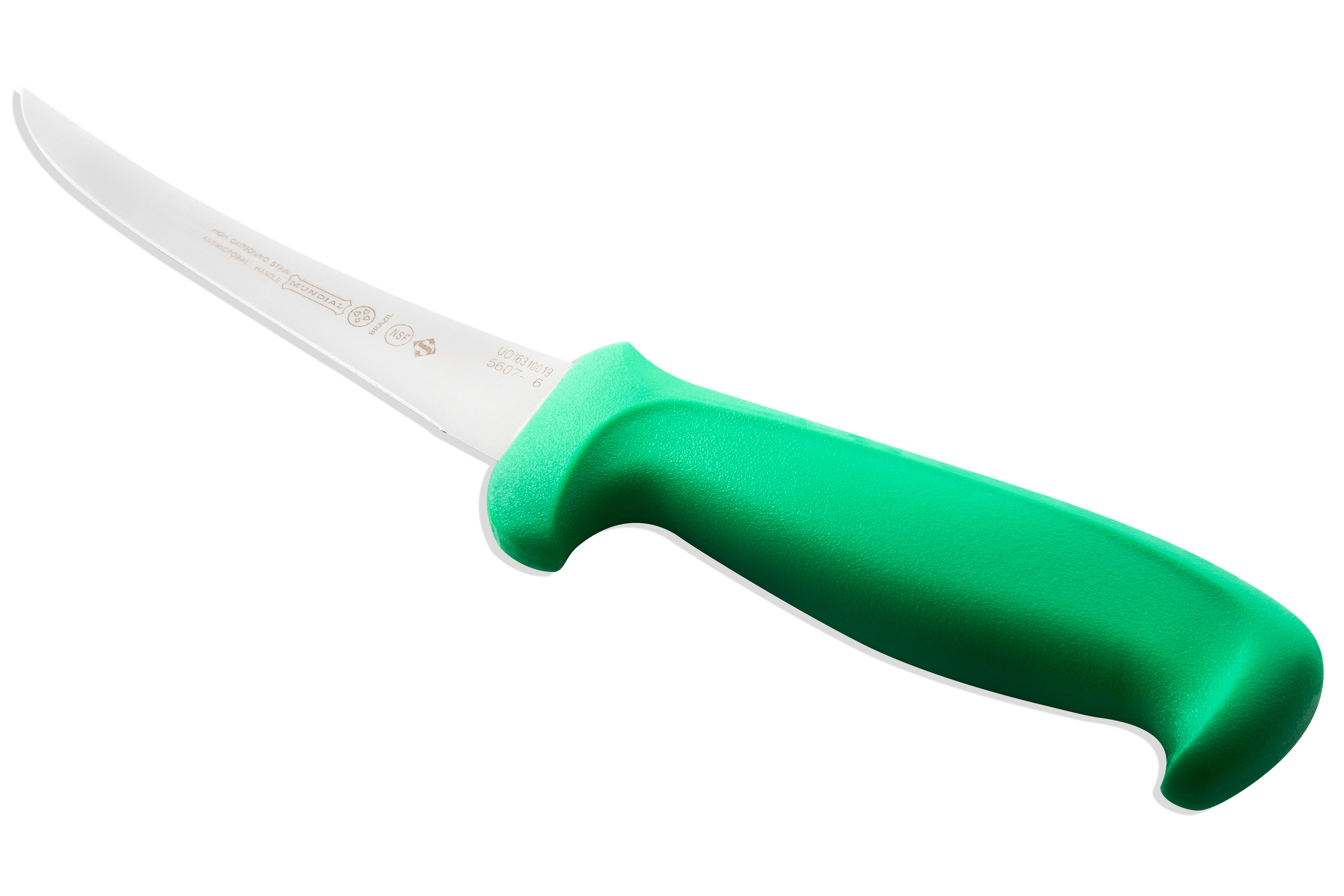Mundial Curved Semi-Stiff Boning Knife, 6inch Green