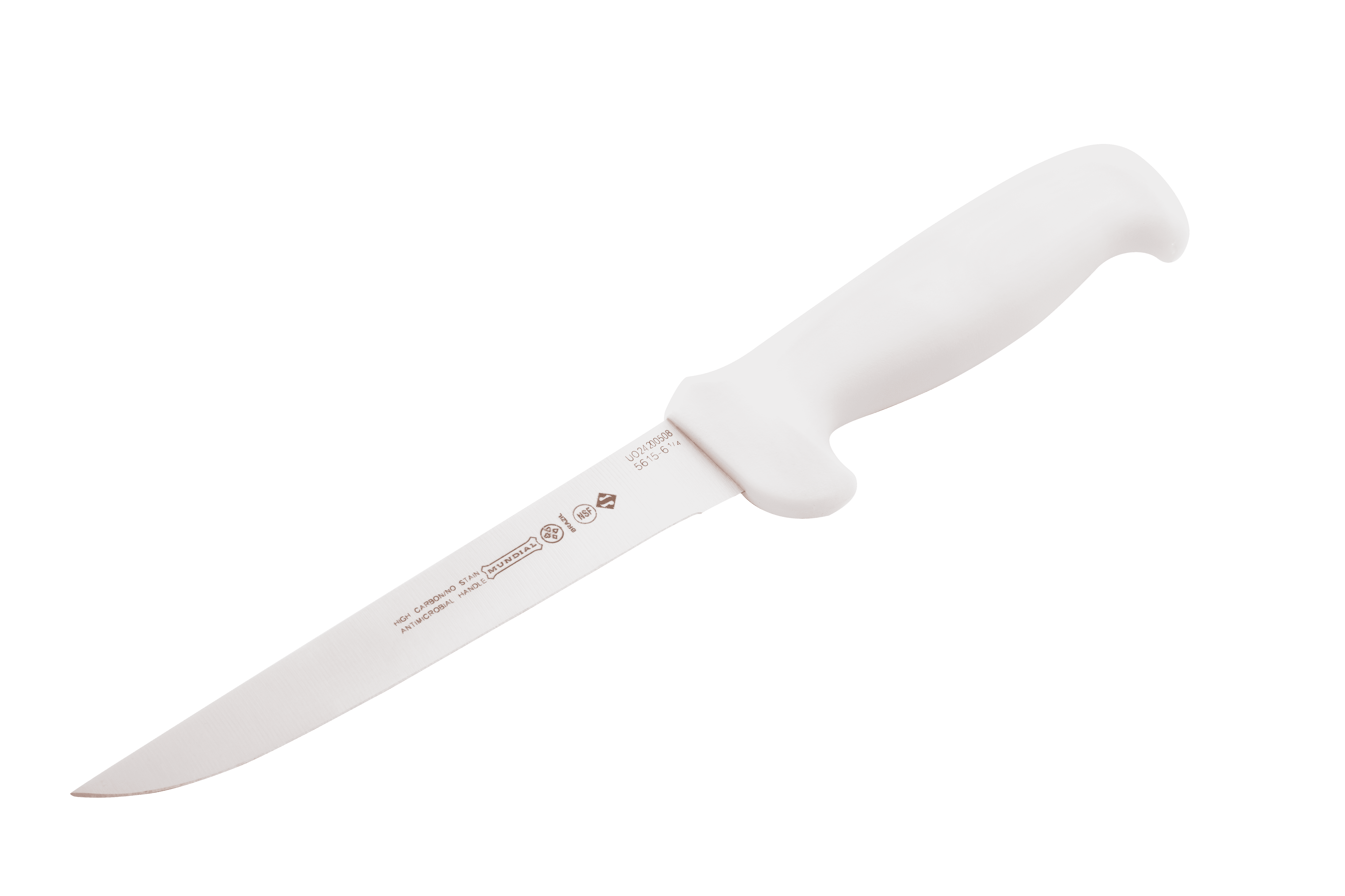 Mundial Extra-Wide Stiff Boning Knife, 6 1/4 inch White