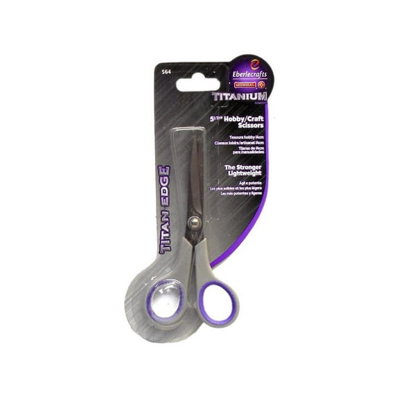 Mundial Scissor Titan Edge Titanium Hby/Craft 5.5"