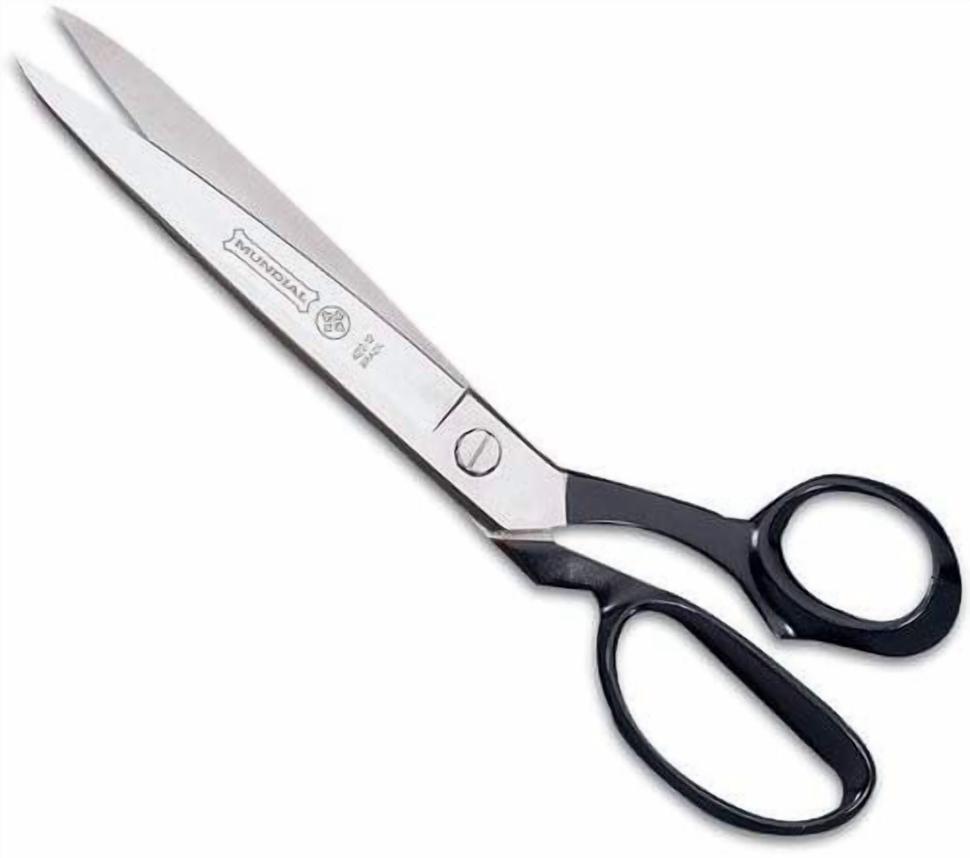 Mundial Stay-Set Tailor Shears / Bent Trimmers, Knife Edge, 12"