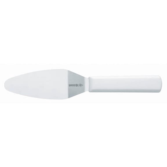 Mundial W5694 White Handled 2-1/4 x 4-1/2" Pie Server"