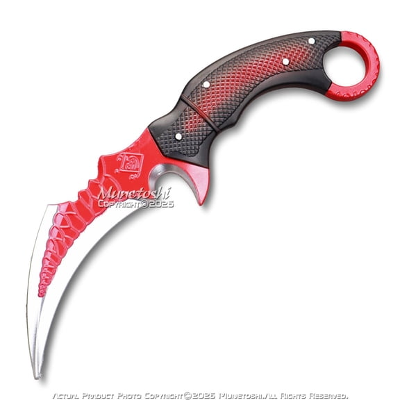 Munetoshi 13" Foam Red Eagle Tool Game Collectible Cosplay Prop Costume Replica