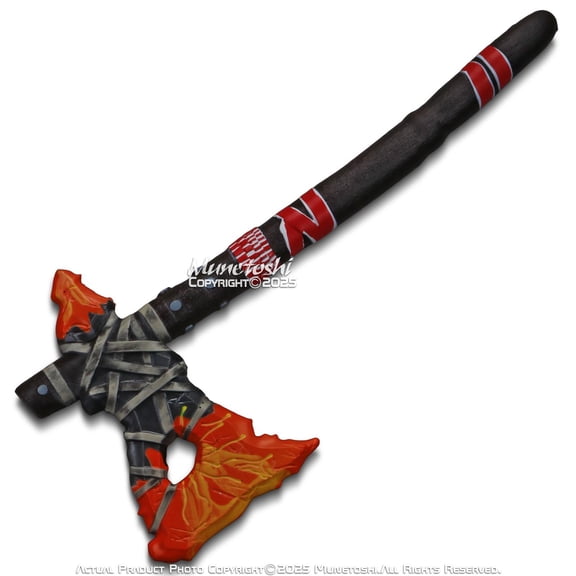 Munetoshi 19.5" Foam Game Axe Retriever Call Replica Cosplay Hell Costume Anime