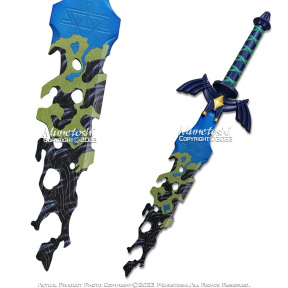 Munetoshi 24 Steel Decayed Master Sword Hilt Tear Kingdom Legend Link Zelda Video Game