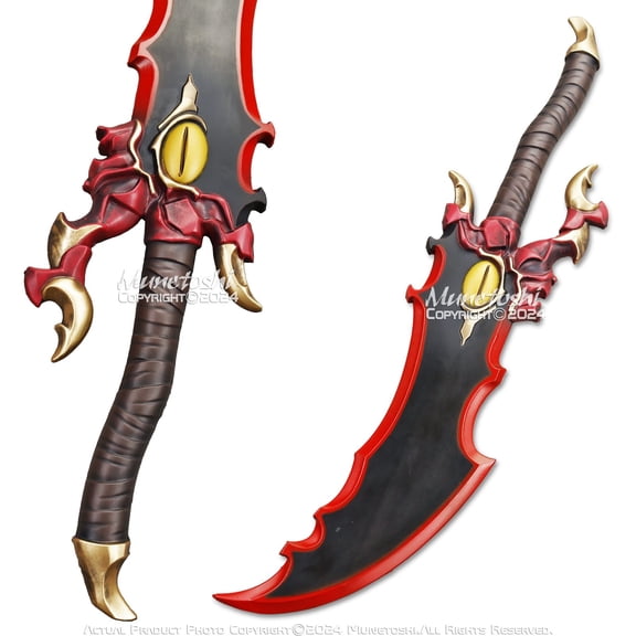 Munetoshi 25" Demon King Dagger Solo Foam Replica Anime Cosplay Prop Holiday Gift Costume