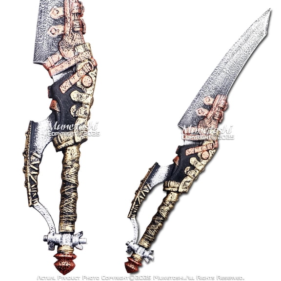 Munetoshi 27.5" Foam Wild Monster Hunting Great Sword Hope Halloween Costume Cosplay Prop Video Game Replica