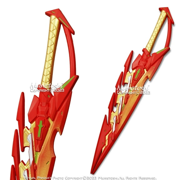 Munetoshi 31.5 Foam Aegis Pyra Sword Xenoblade Rex Fantasy Video Game Cosplay Costume Prop