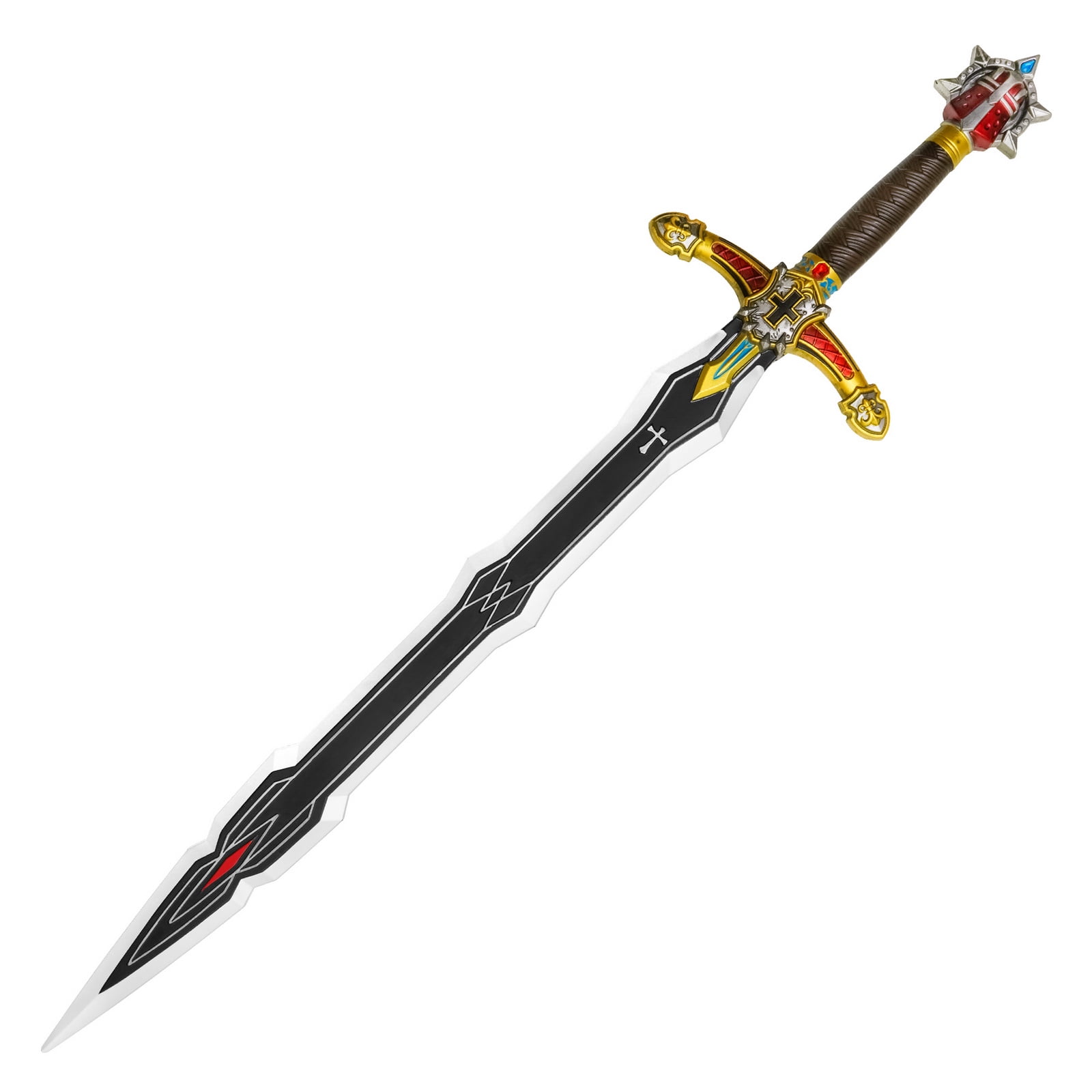 MedievalDepot Fantasy Hero Foam Sword With Scabbard | 33 Inch Safe LARP Toy | Legend Of Zelda Inspired