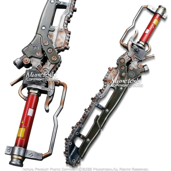 Munetoshi 37" Foam Ripper Fall Out Wasteland Chainsaw Game Replica Anime Costume Cosplay Prop
